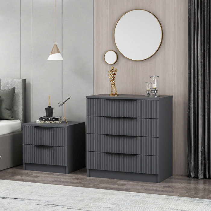 Hanah Home Cómoda Kale - Antracita